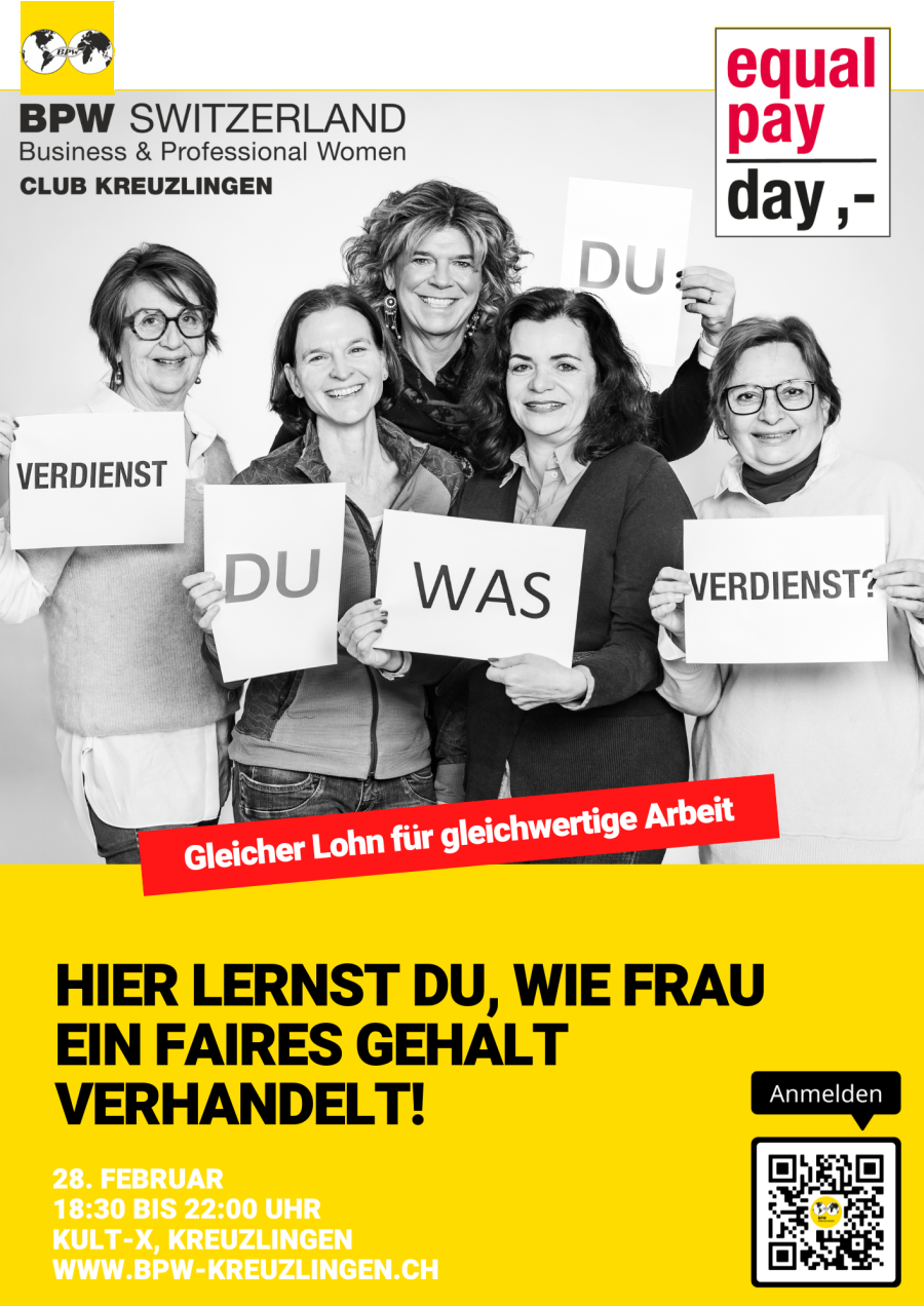 Projekte Equal Pay Day BPW Kreuzlingen